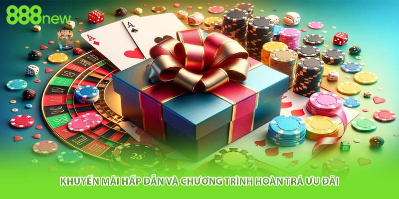 Khuyến mãi hấp dẫn và chương trình hoàn trả ưu đãi